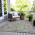 Floral Washable Indoor Outdoor Area Rug