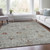 Floral Washable Indoor Outdoor Area Rug
