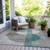 Geometric Washable Indoor Outdoor Area Rug