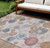 Geometric Washable Indoor Outdoor Area Rug
