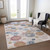 Geometric Washable Indoor Outdoor Area Rug