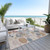 Geometric Washable Indoor Outdoor Area Rug