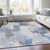 Abstract Washable Indoor Outdoor Area Rug