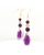 Winter- Estonia in Plum Druzy
