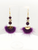 Winter- Estonia in Plum Druzy