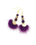 Winter- Estonia in Plum Druzy