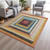 Geometric Washable Indoor Outdoor Area Rug