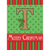 Merry Christmas Monogram Burlap Garden Flag - 603799357111