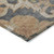 Damask Washable Indoor Outdoor Area Rug