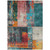 Abstract Washable Indoor Outdoor Area Rug