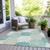 Geometric Washable Indoor Outdoor Area Rug