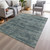 Striped Washable Indoor Outdoor Area Rug