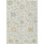 Floral Washable Indoor Outdoor Area Rug