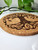 Tree Of Life Engraved Cork Trivet - 7"