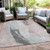 Abstract Washable Indoor Outdoor Area Rug