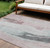 Abstract Washable Indoor Outdoor Area Rug