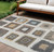 Geometric Washable Indoor Outdoor Area Rug