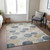 Geometric Washable Indoor Outdoor Area Rug