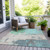 Abstract Washable Indoor Outdoor Area Rug