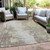 Abstract Washable Indoor Outdoor Area Rug