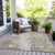 Abstract Washable Indoor Outdoor Area Rug