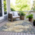 Abstract Washable Indoor Outdoor Area Rug