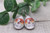 Pit Bull Mom Retro || Glass Teardrop French Lever Earrings