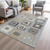 Geometric Washable Indoor Outdoor Area Rug