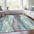 Abstract Washable Indoor Outdoor Area Rug