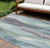 Abstract Washable Indoor Outdoor Area Rug