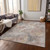 Floral Washable Indoor Outdoor Area Rug
