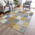 Geometric Washable Indoor Outdoor Area Rug