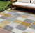 Geometric Washable Indoor Outdoor Area Rug