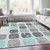 Geometric Washable Indoor Outdoor Area Rug