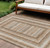 Geometric Washable Indoor Outdoor Area Rug