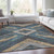 Geometric Washable Indoor Outdoor Area Rug