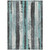 Striped Washable Indoor Outdoor Area Rug