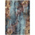 Floral Washable Indoor Outdoor Area Rug
