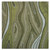 Rugsotic Carpets Hand Tufted Wool Square Area Rug Abstract  - Green - 8'x8'