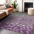 Floral Washable Indoor Outdoor Area Rug