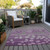 Floral Washable Indoor Outdoor Area Rug