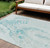 Abstract Washable Indoor Outdoor Area Rug