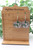 White Pumpkins || Wood Dangle Earrings