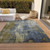 Abstract Washable Indoor Outdoor Area Rug