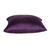 Parkland Collection Alba Purple Solid Throw Pillow