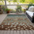 Floral Washable Indoor Outdoor Area Rug