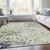 Abstract Washable Indoor Outdoor Area Rug