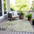 Abstract Washable Indoor Outdoor Area Rug