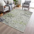 Abstract Washable Indoor Outdoor Area Rug