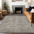 Striped Washable Indoor Outdoor Area Rug